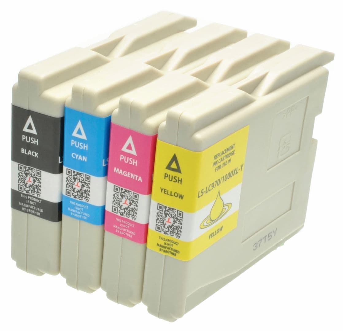 Pachet de cartuse compatibile Brother LC1000HY