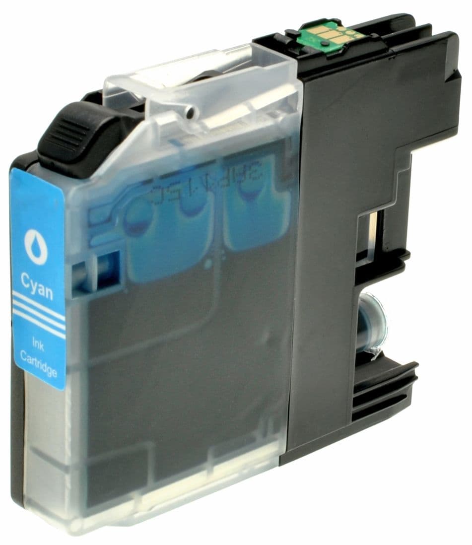 Cartus compatibil Brother LC 123 Cyan (LC-123C, LC123C)