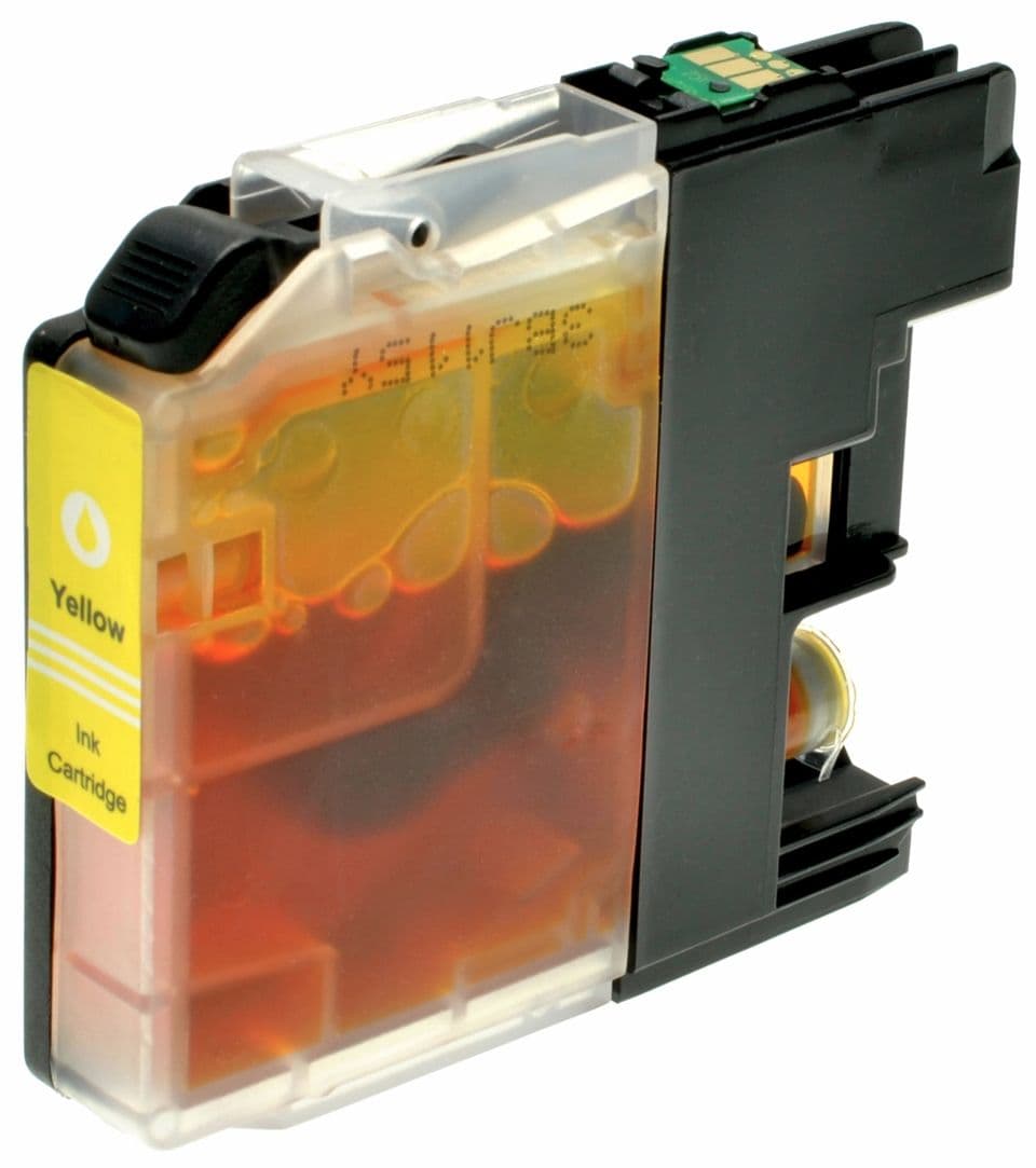 Cartus compatibil Brother LC 123 Yellow (LC-123Y, LC123Y)