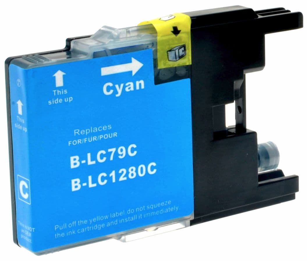 Cartus compatibil Brother LC 1240 Cyan (LC-1240C, LC1240C)