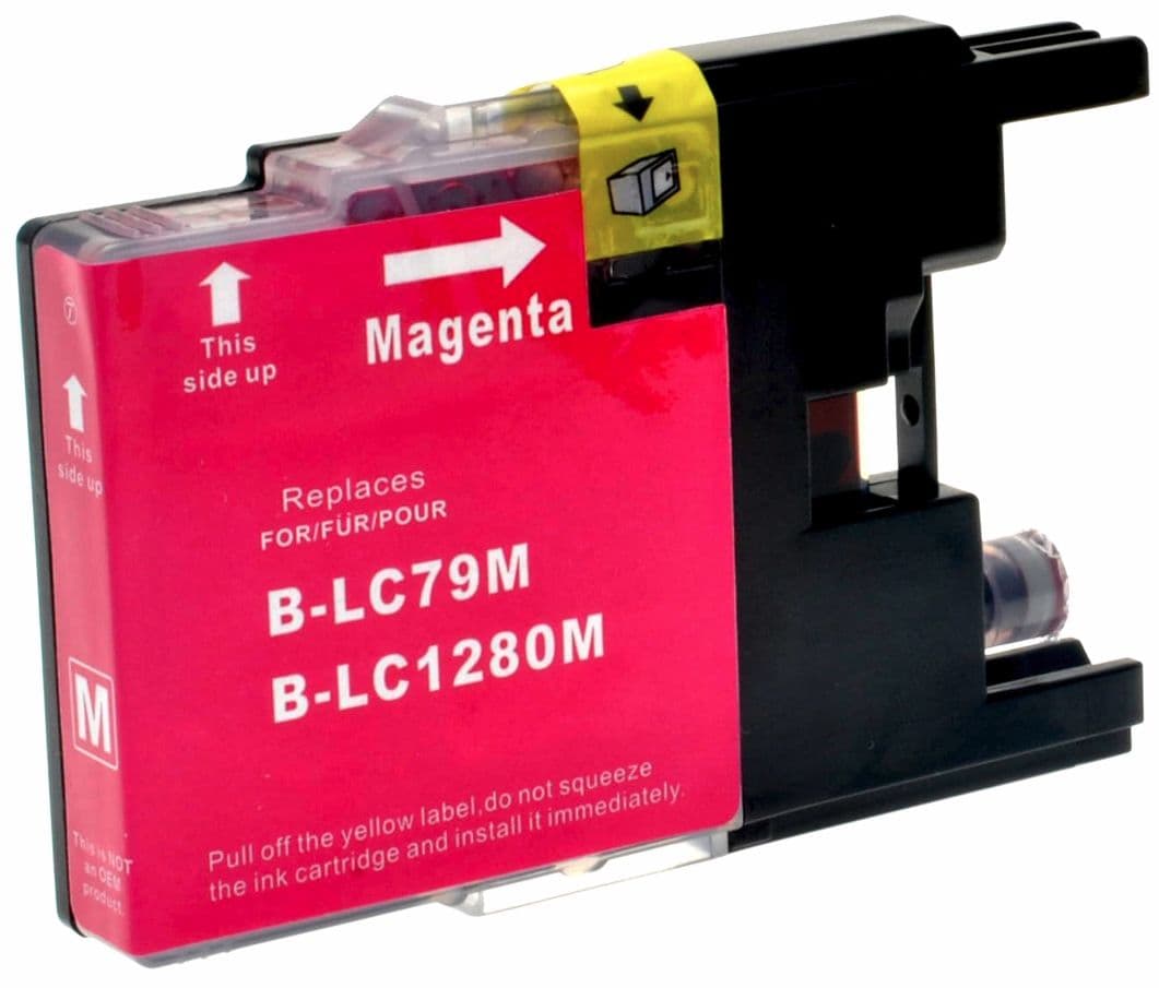 Cartus compatibil Brother LC 1240 Magenta (LC-1240M, LC1240M)
