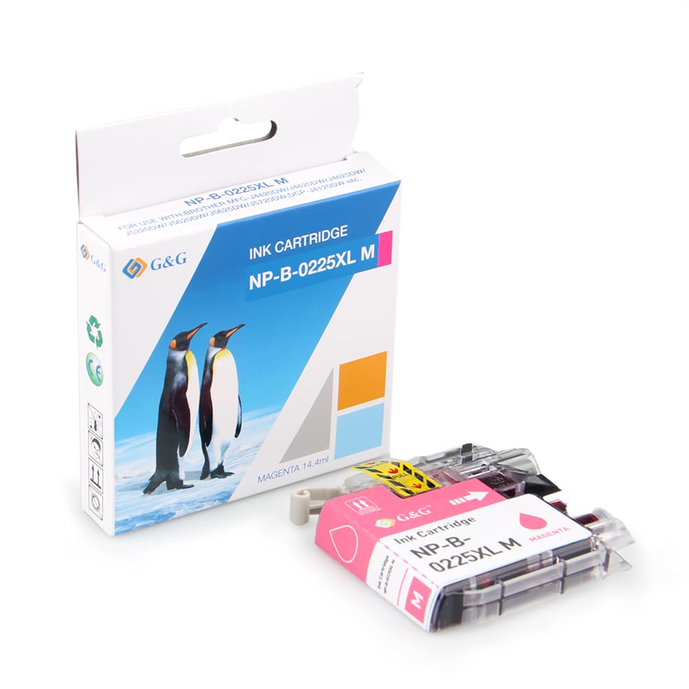 Cartus Premium G&G (1.2K) Brother LC 225 XL Magenta (LC-225XLM, LC225XLM)