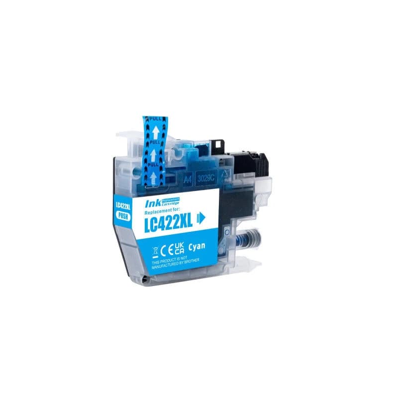 Cartus compatibil (1.5K) Brother LC 422XL Cyan (LC-422XLC, LC422XLC)