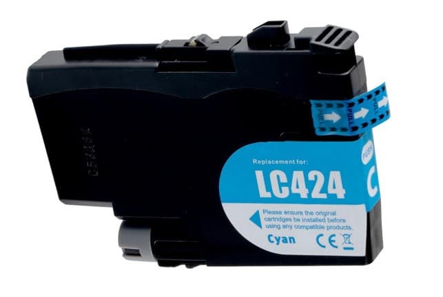 Cartus compatibil (0.75K) Brother LC 424 Cyan (LC-424C, LC424C)