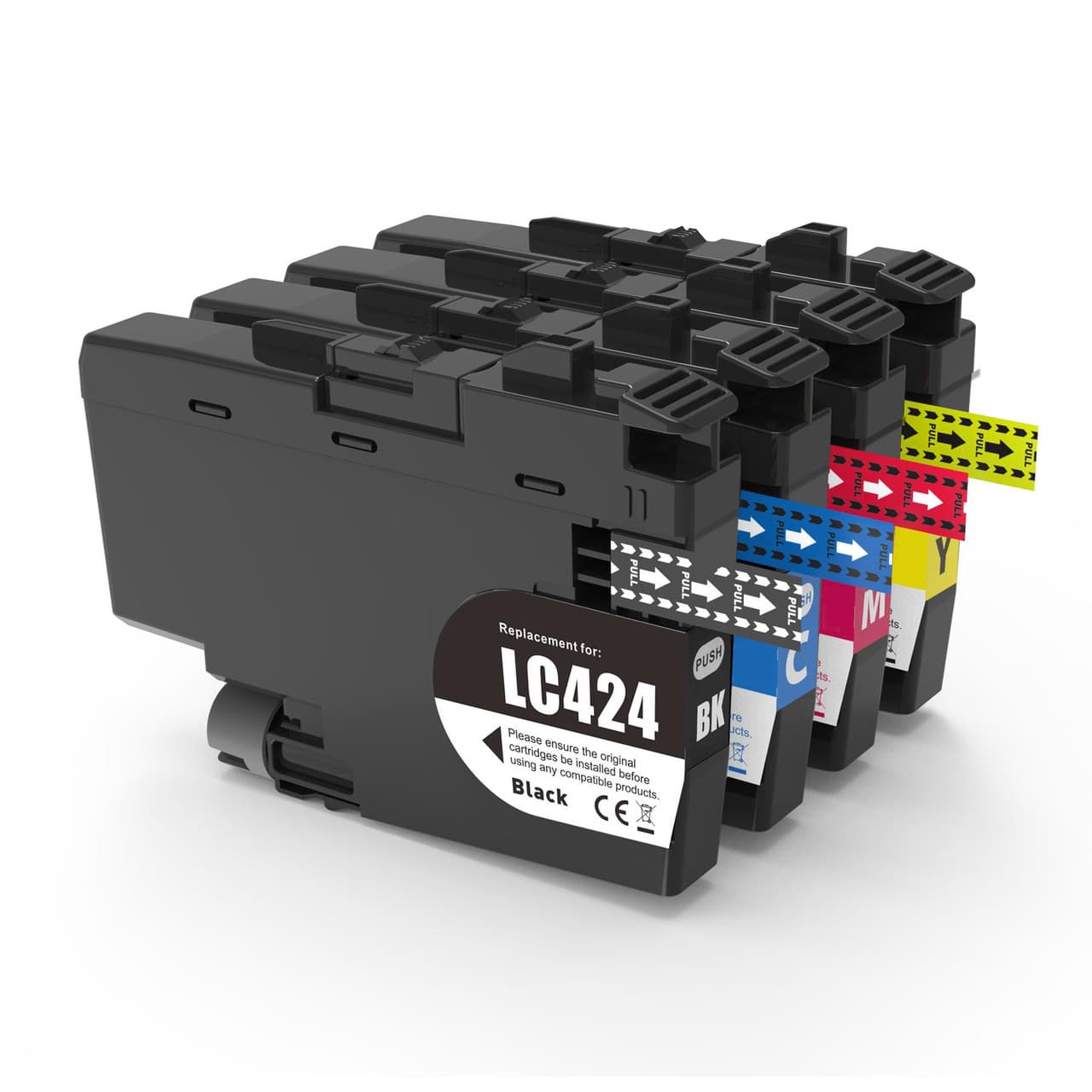 Pachet de cartuse compatibile Brother LC 424 (LC424, LC-424)