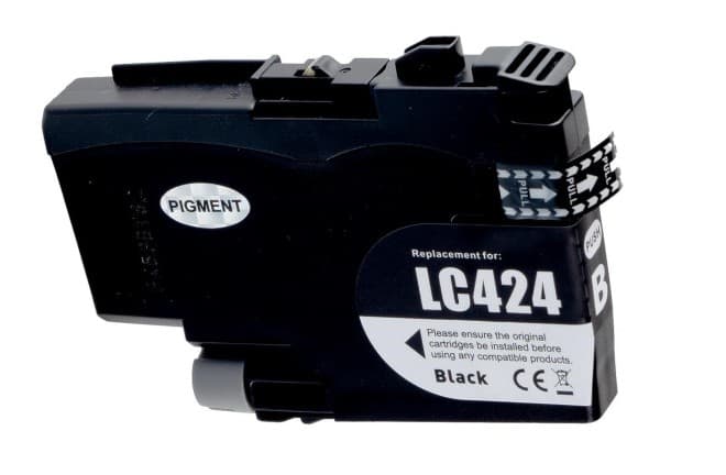 Cartus compatibil (0.75K) Brother LC 424 Black (LC-424BK, LC424BK)