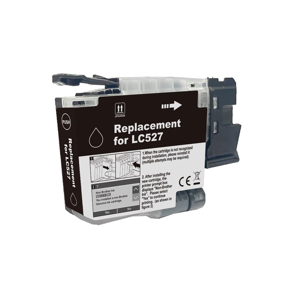 Cartus compatibil pigment Brother LC 527 Black (LC-527BK, LC527BK)