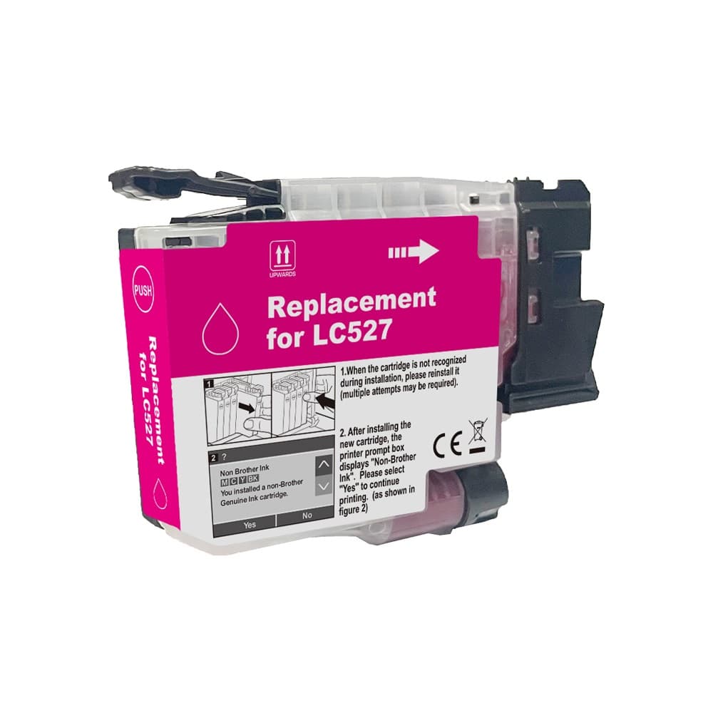 Cartus compatibil pigment Brother LC 527 Magenta (LC-527M, LC527M)