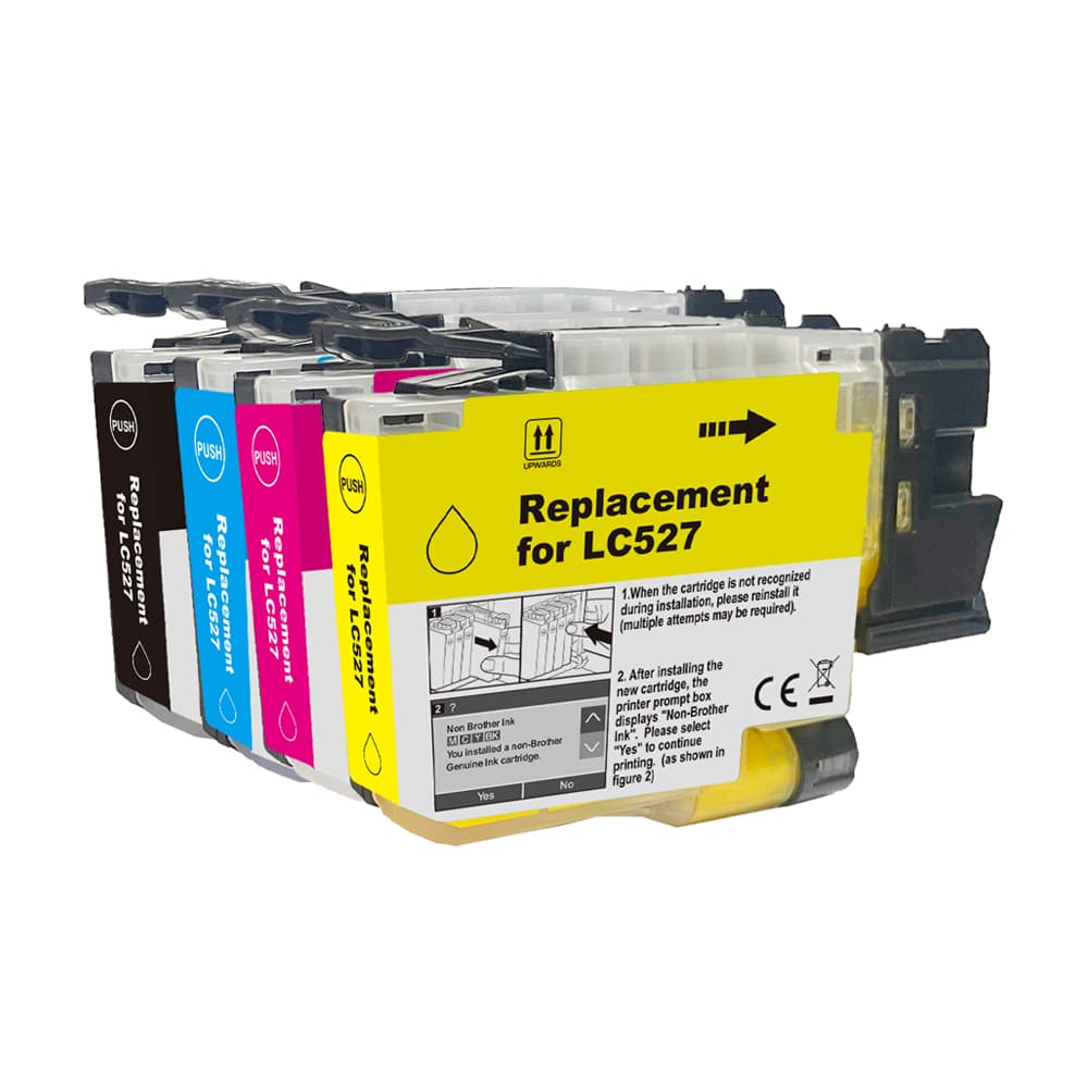 Pachet de cartuse compatibile Brother LC 527 (LC527, LC-527)