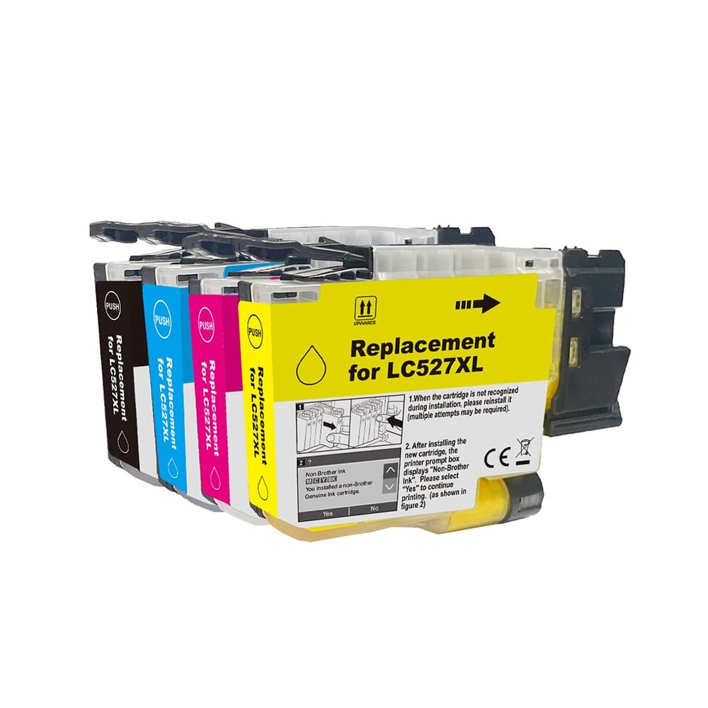 Pachet de cartuse compatibile Brother LC 527XL (LC527XL, LC-527XL)