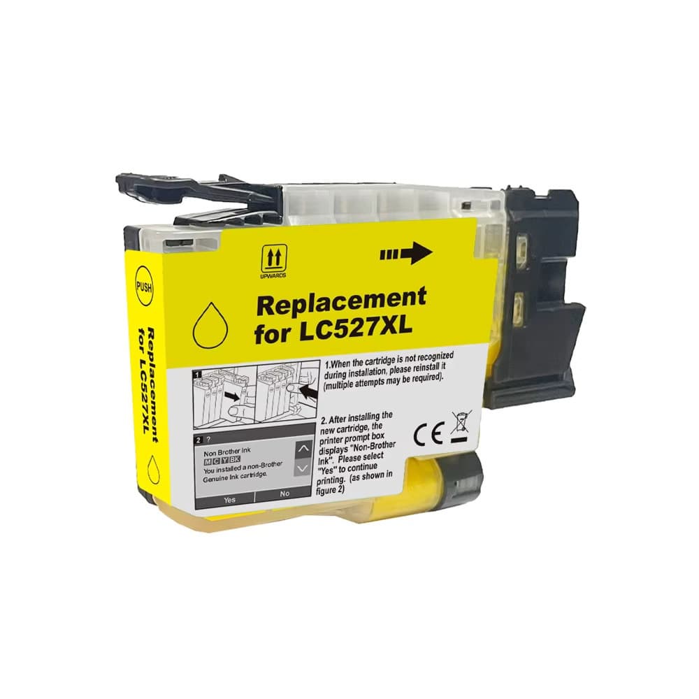 Cartus compatibil pigment Brother LC 527XL Yellow (LC-527XLY, LC527XLY)