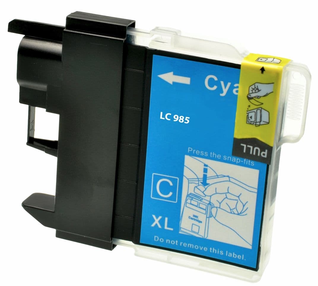 Cartus compatibil Brother LC 985 Cyan (LC-985C, LC985C)