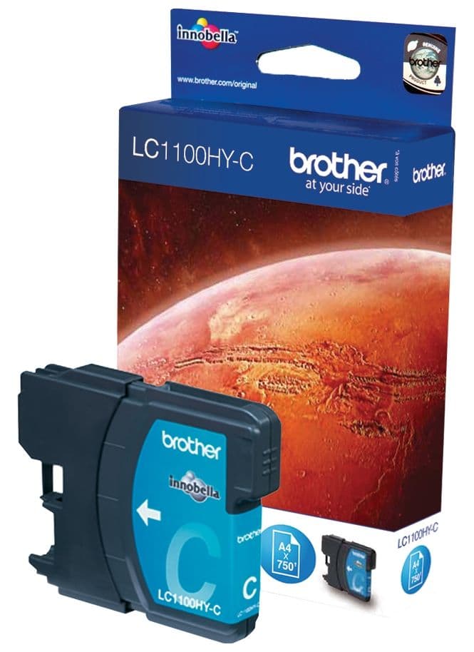 Cartus de cerneala Brother LC 1100HY Cyan (LC-1100HYC, LC1100HYC)