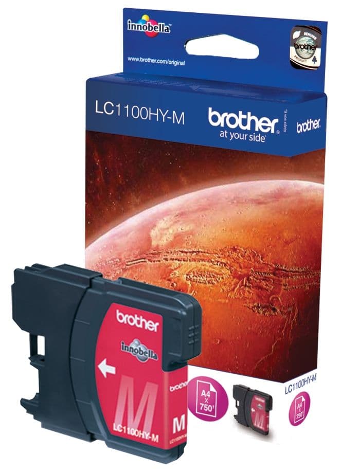 Cartus de cerneala Brother LC 1100HY Magenta (LC-1100HYM, LC1100HYM)