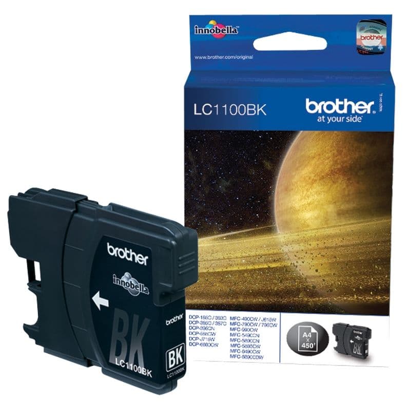 Cartus de cerneala Brother LC 1100 Black (LC-1100BK, LC1100BK)