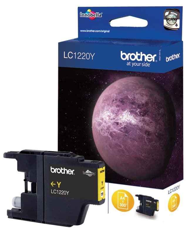 Cartus de cerneala Brother LC 1220 Yellow (LC-1220Y, LC1220Y)