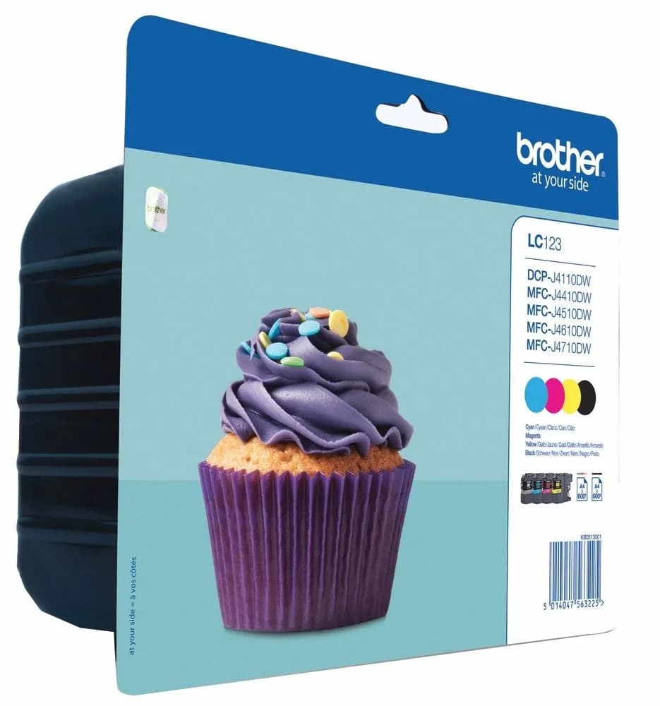 Set cartuse de cerneala Brother LC 123 VALBP (LC-123VALBP, LC123VALBP)