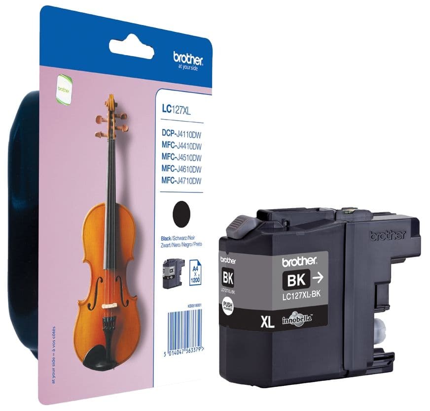 Cartus de cerneala Brother LC 127 XL Black (LC-127XLBK, LC127XLBK)