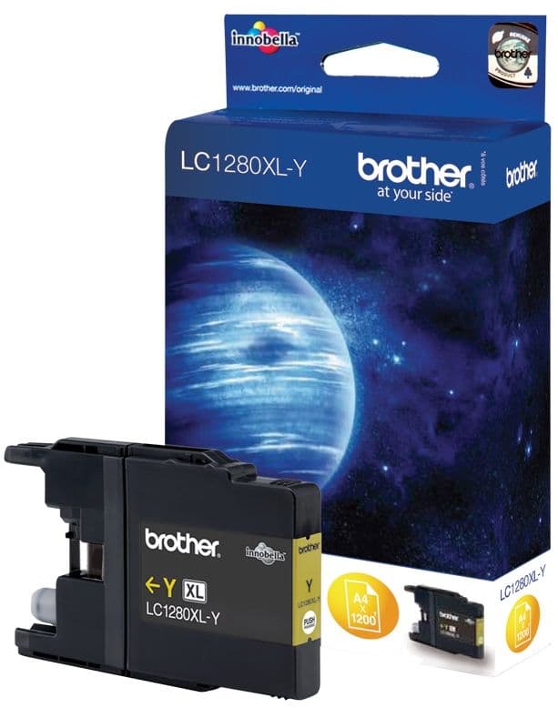 Cartus de cerneala Brother LC 1280XL Yellow (LC-1280XLY, LC1280XLY)
