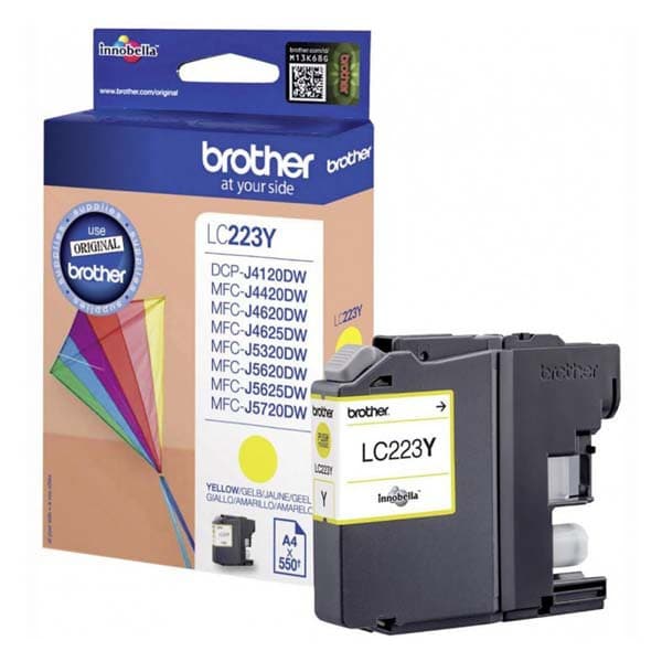 Cartus de cerneala Brother LC 223 Yellow (LC-223Y, LC223Y)
