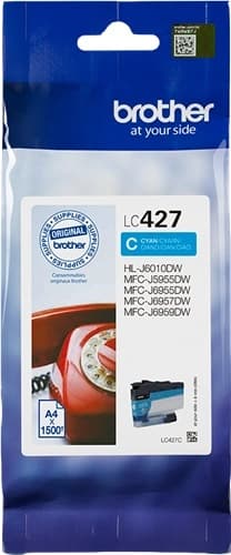 Cartus de cerneala Brother LC 427 Cyan (LC-427C, LC427C)
