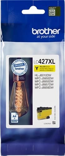 Cartus de cerneala Brother LC 427XL Yellow (LC-427XLY, LC427XLY)