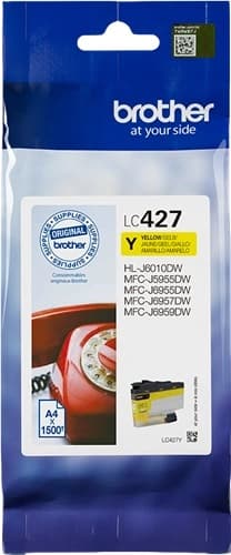 Cartus de cerneala Brother LC 427 Yellow (LC-427Y, LC427Y)