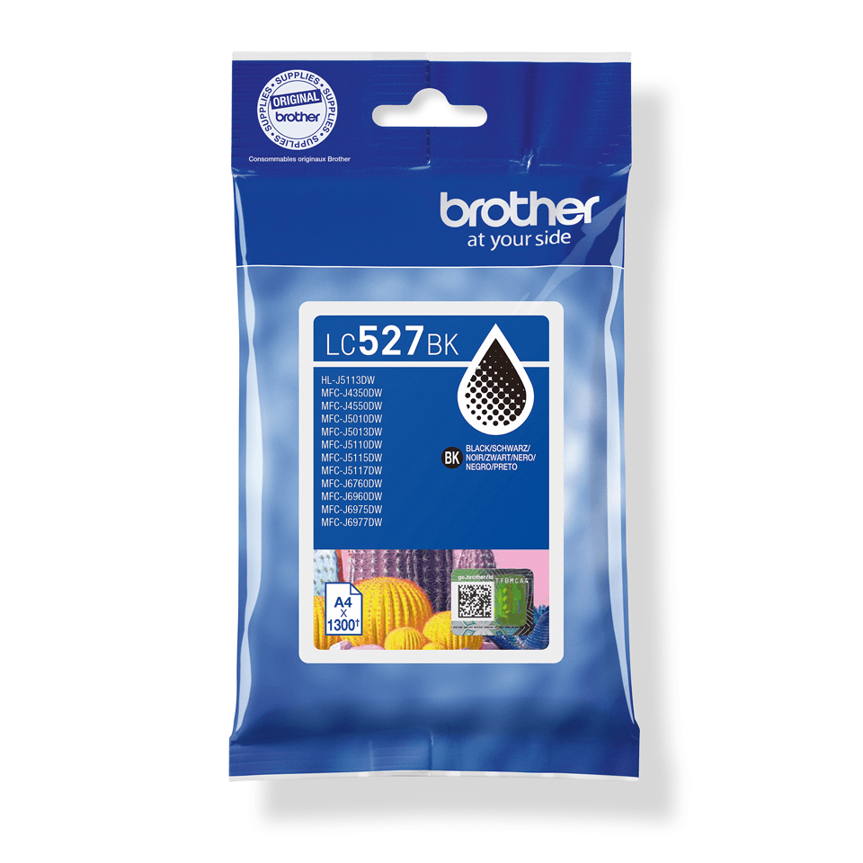 Cartus de Cerneala (1.3K) Brother LC 527 Black (LC-527BK, LC527BK)