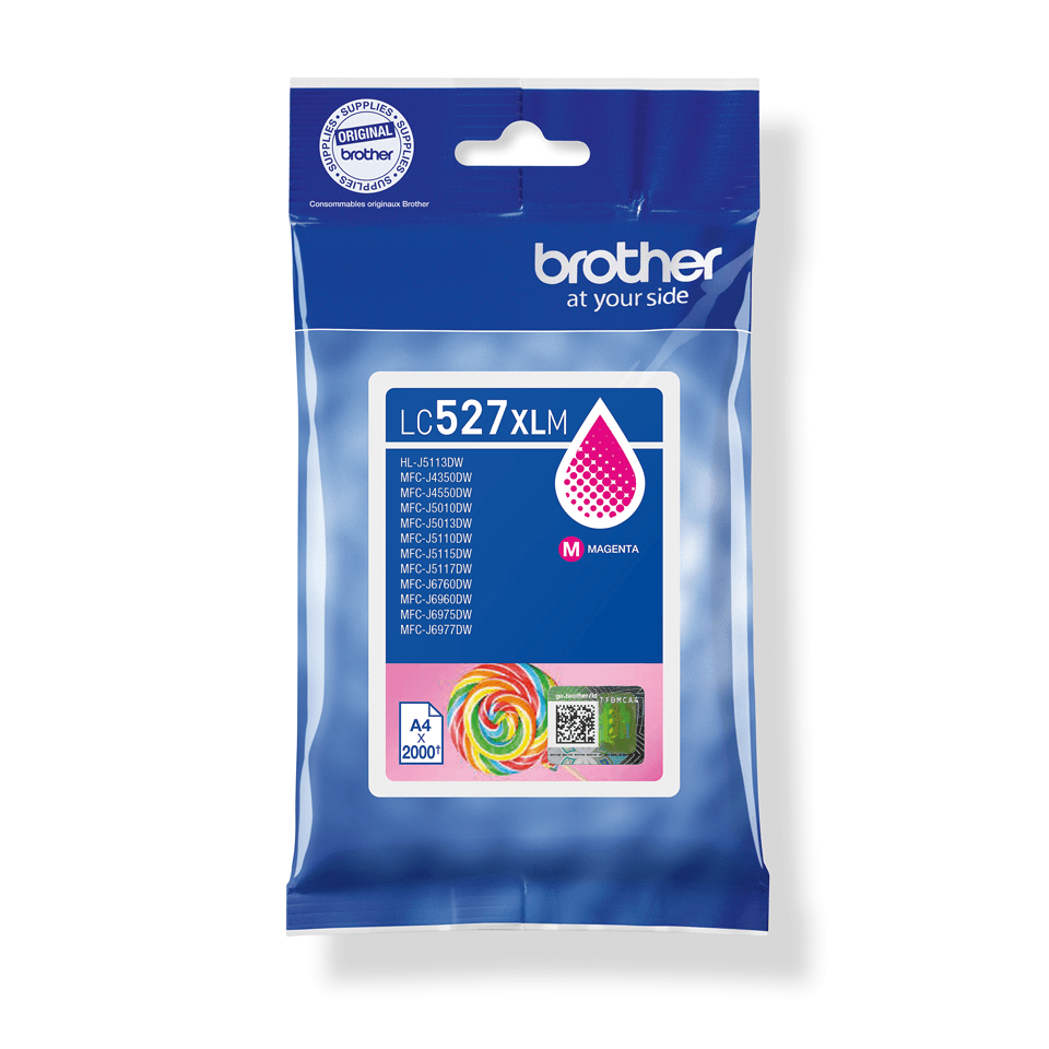 Cartus de Cerneala (2K) Brother LC 527XL Magenta (LC-527XLM, LC527XLM)