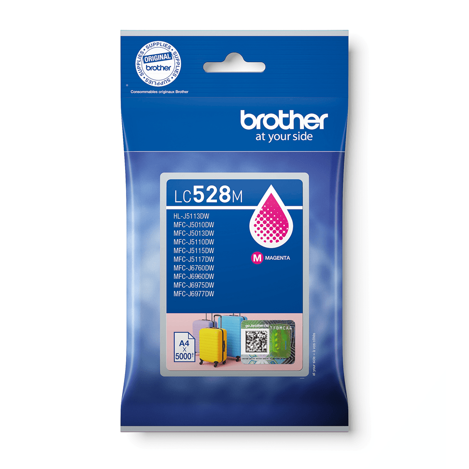 Cartus de Cerneala (5K) Brother LC 528 Magenta (LC-528M, LC528M)