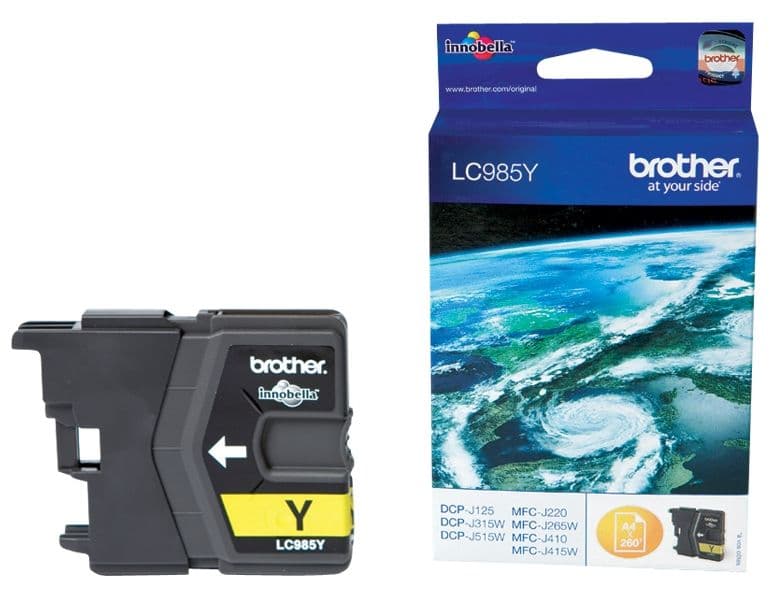 Cartus de cerneala Brother LC 985 Yellow (LC-985Y, LC985Y)