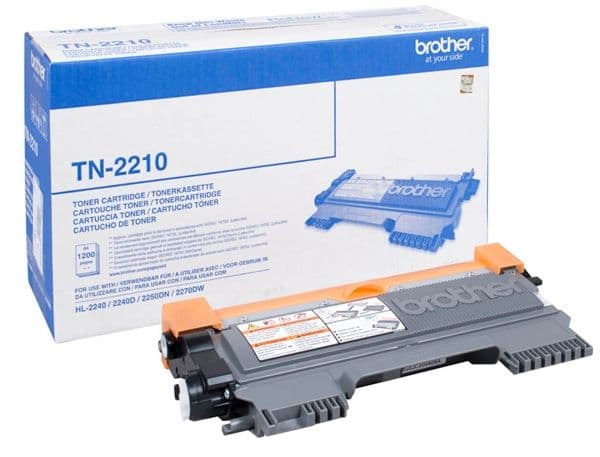 Cartus de toner (1.2K) Brother TN 2210 Black (TN-2210, TN2210)