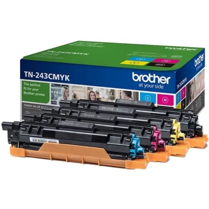 Set cartuse de toner Brother TN 243 CMYK (TN-243CMYK, TN243CMYK)