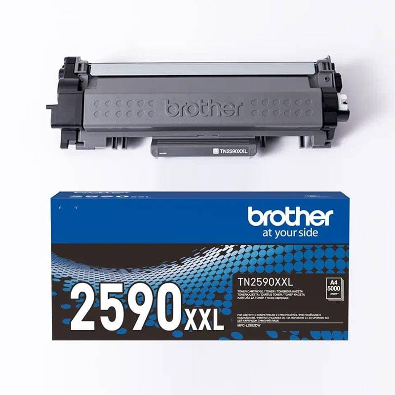Cartus de toner (5K) Brother TN 2590 XXL Black (TN-2590XXL, TN2590XXL)