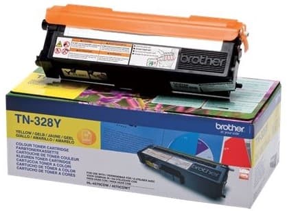 Cartus de toner (6K) Brother TN 328 Yellow (TN-328Y, TN328Y)