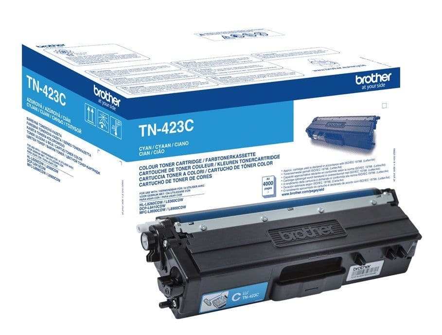 Cartus de toner (4K) Brother TN 423 Cyan (TN-423C, TN423C)