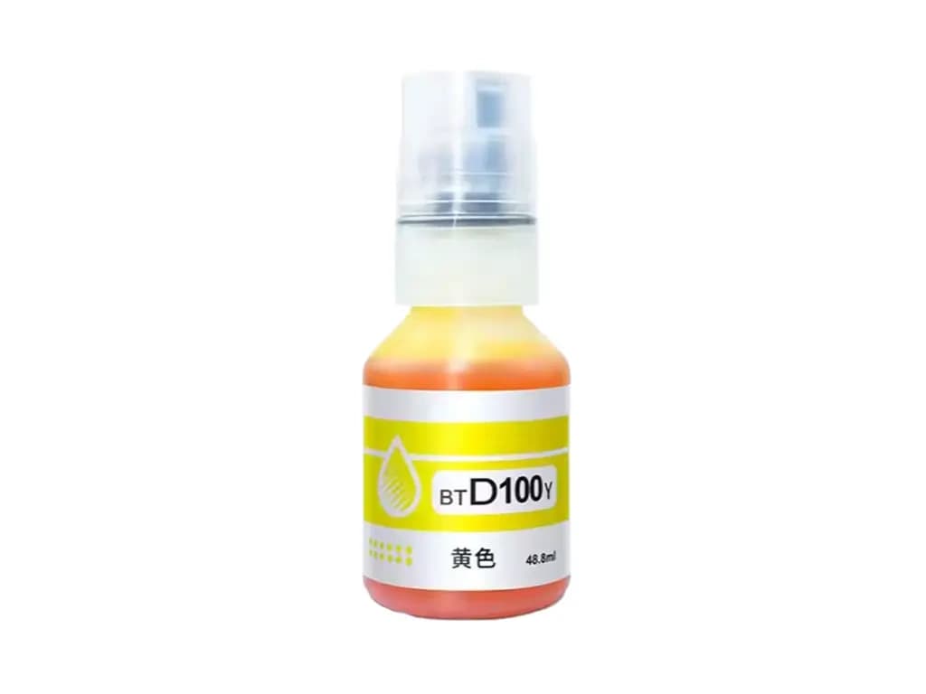 Flacon cerneala compatibila (5K) Brother BT D100 Yellow (BT-D100Y, BTD100Y)