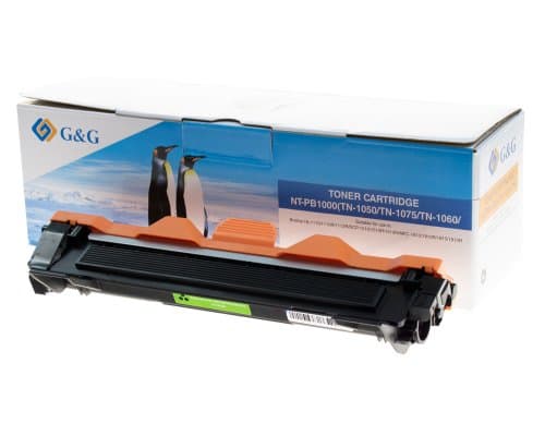 Toner Premium G&G (1K) Brother TN 1030 Black (TN-1030, TN1030)