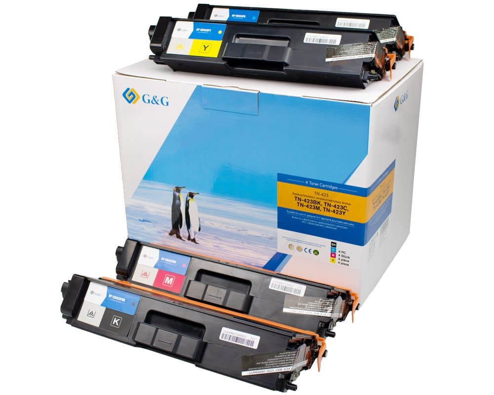 Pachet tonere premium G&G Brother TN 423 (TN-423, TN423)