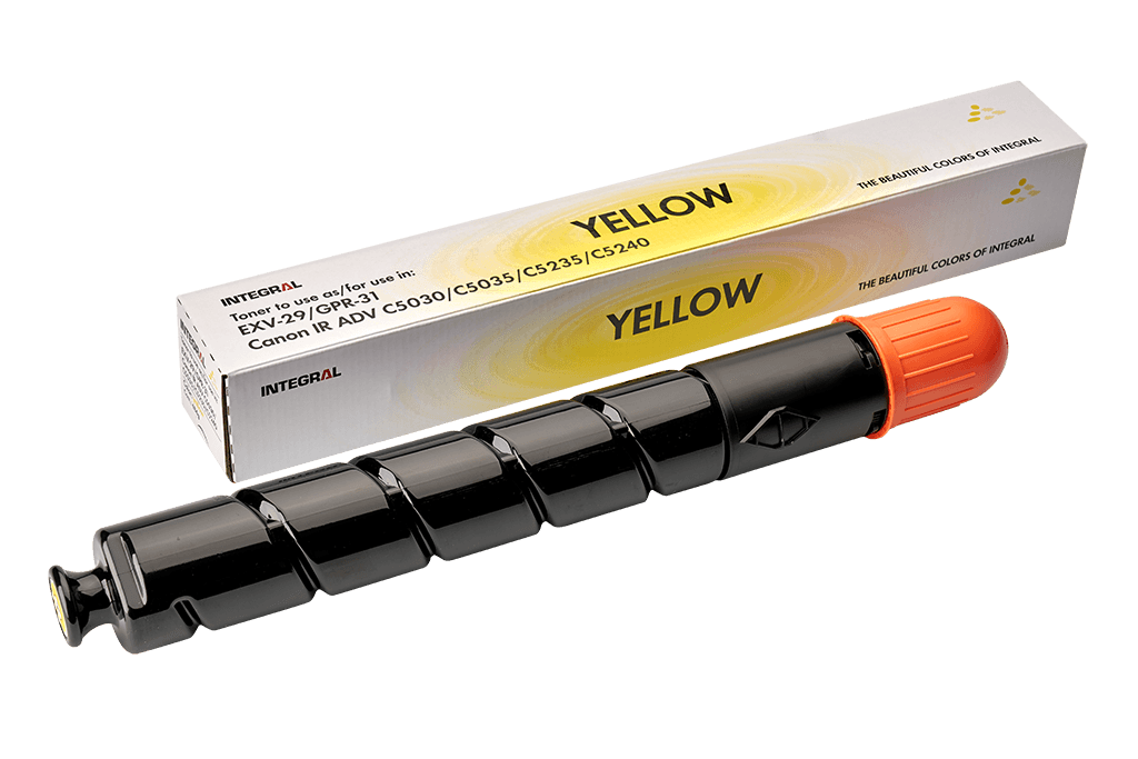 Toner Premium INTEGRAL (27K) Canon EXV 29 Yellow (2802B002, C-EXV29Y, CEXV29Y)