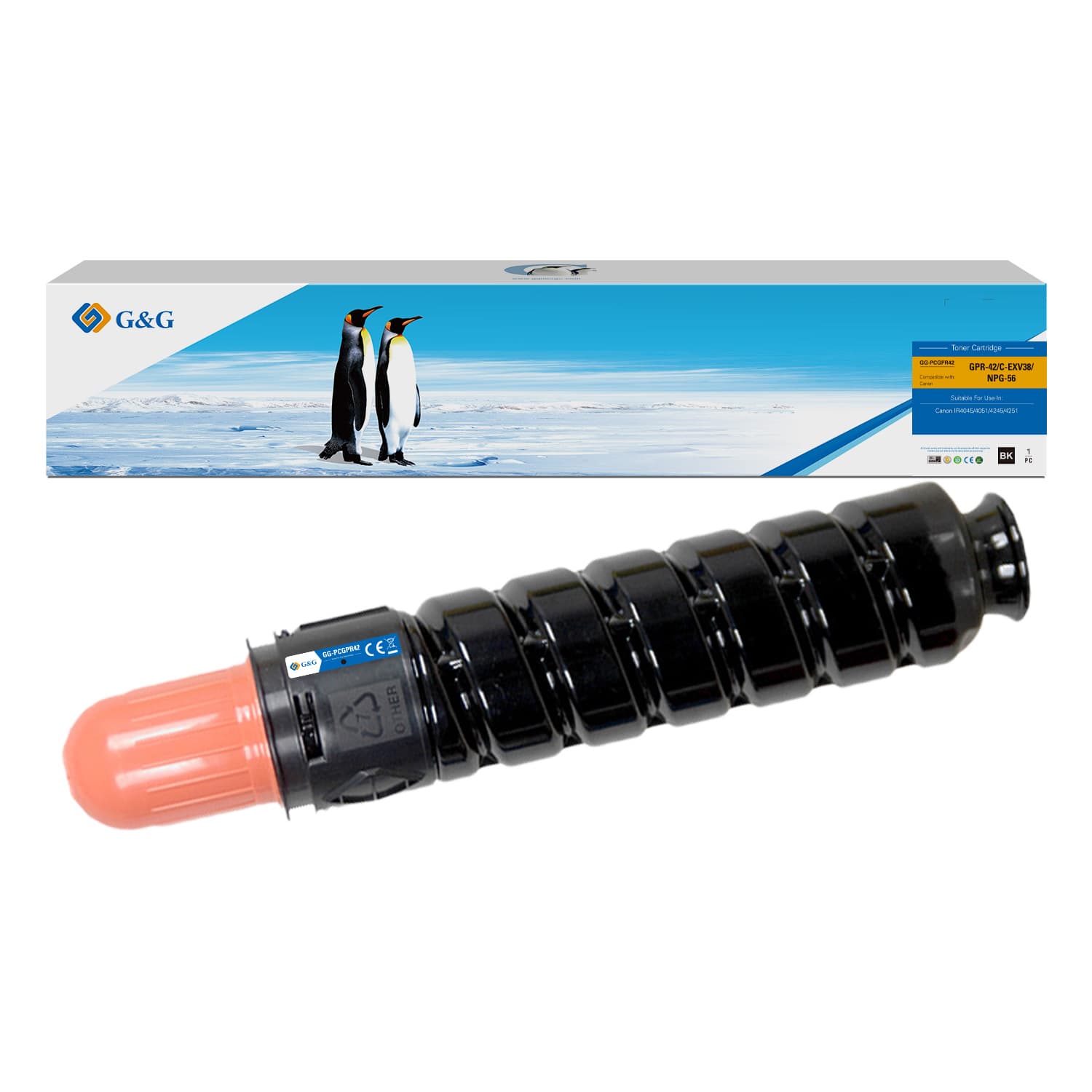 Toner Premium G&G (34.2K) Canon EXV 38 Black (4791B002, C-EXV38, CEXV38)