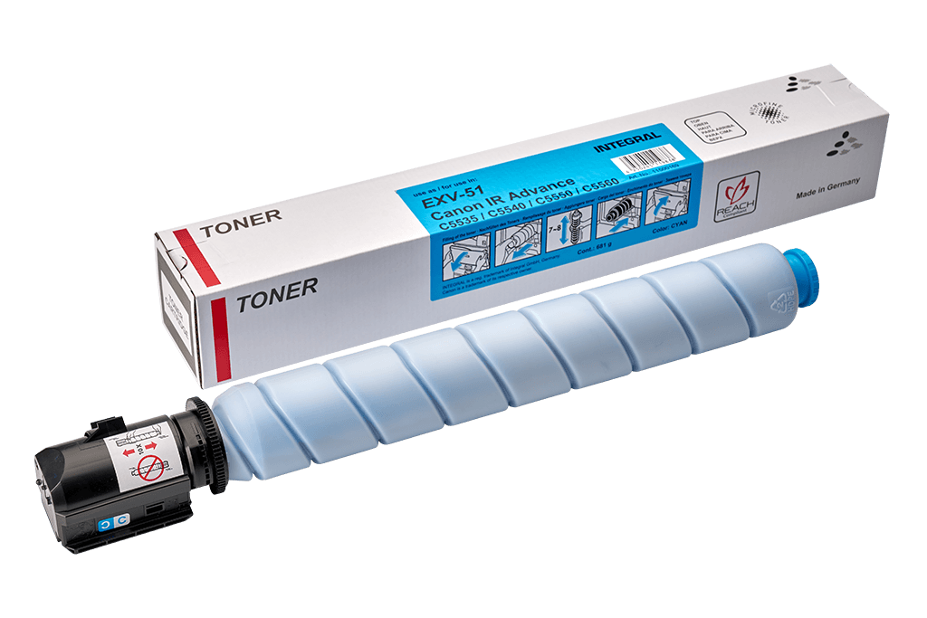 Toner Premium INTEGRAL (54.5K) Canon EXV 1001 Cyan (6138C002AA, C-EXV1001C, CEXV1001C)