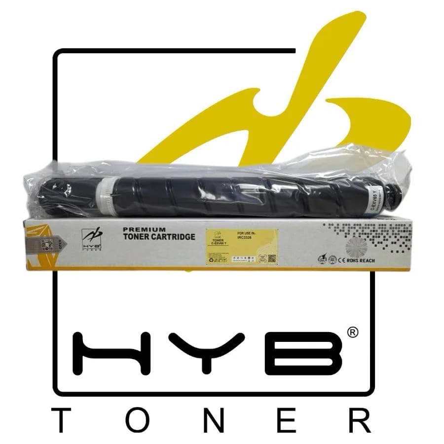 Toner Premium HYB (18K) Canon EXV 55 Yellow (2185C002, C-EXV55Y, CEXV55Y)