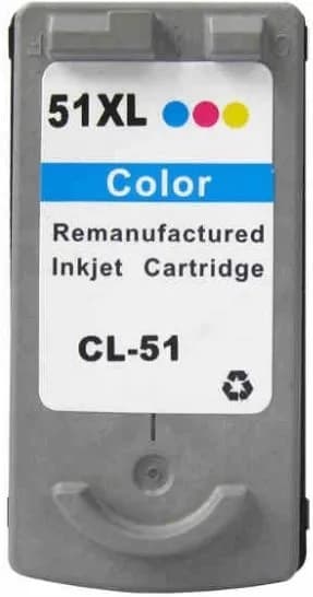 Cartus compatibil Canon CL-51 Color (0618B001, CL51CMY)