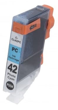 Cartus compatibil Canon CLI-42PC Photo Cyan (6388B001, CLI42PC)
