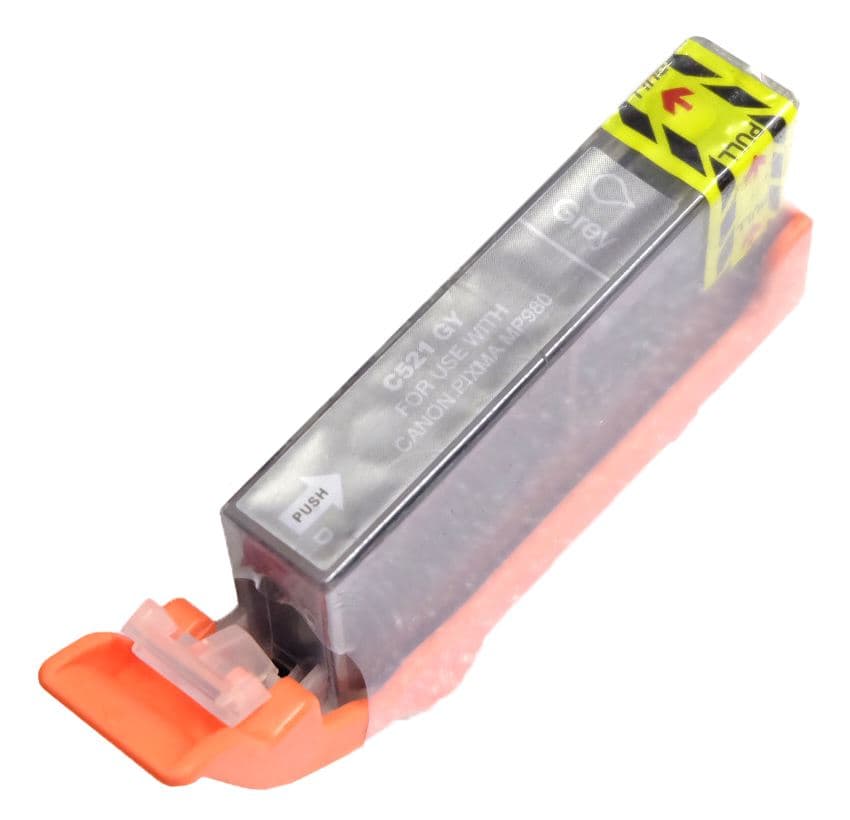 Cartus compatibil Canon CLI-521GY Gray (2937B001, CLI521GY)