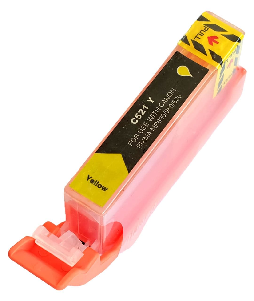 Cartus compatibil Canon CLI-521Y Yellow (2936B001, CLI521Y)