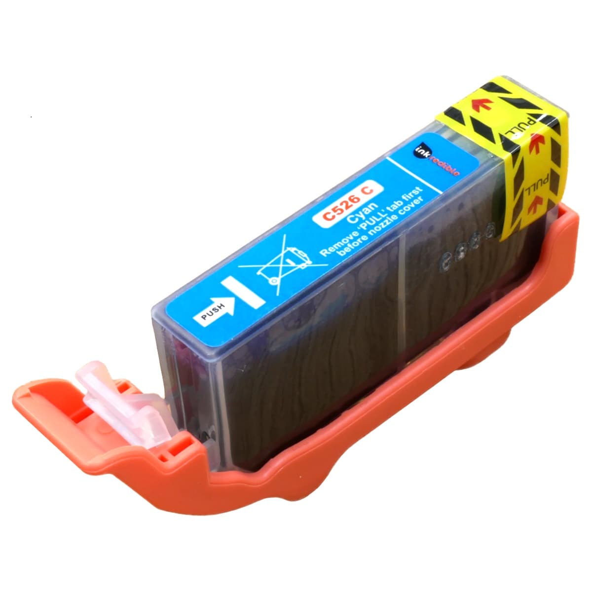 Cartus compatibil Canon CLI-526C Cyan (4541B001, CLI526C)