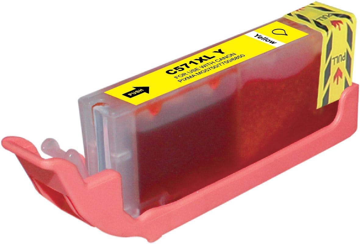 Cartus compatibil Canon CLI-571Y XL Yellow (0334C001, CLI571YXL)