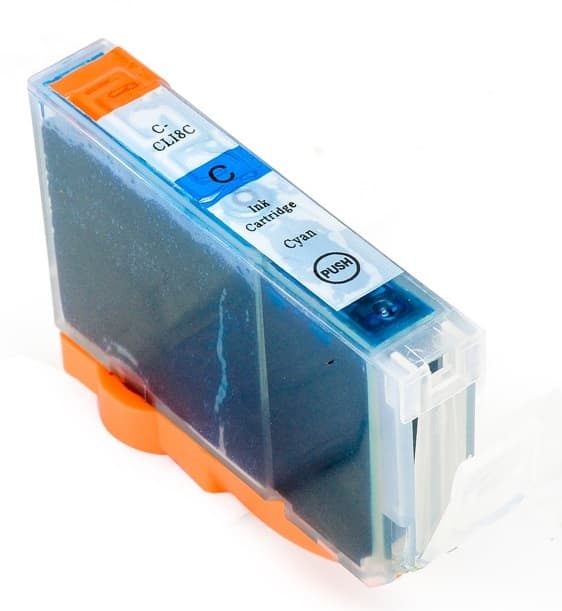 Cartus compatibil Canon CLI-8C Cyan (0621B001, CLI8C)